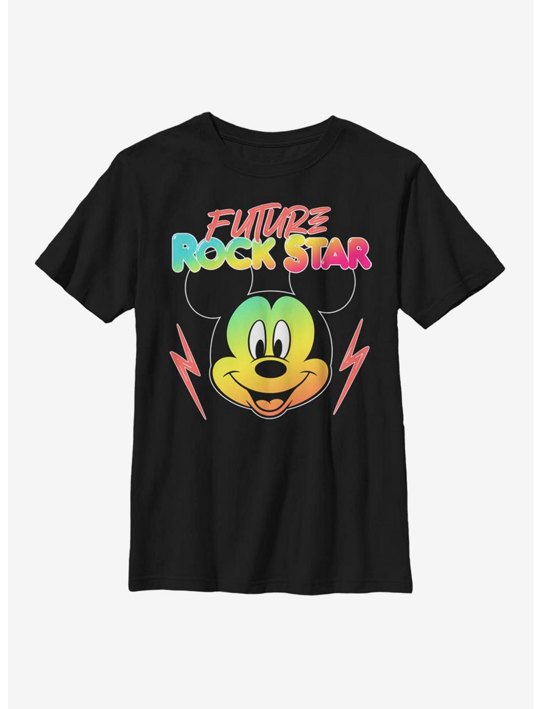 Disney Mickey Mouse Future Rockstar Youth T-Shirt, BLACK, hi-res