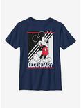 Disney Mickey Mouse Legend of Mickey Youth T-Shirt, NAVY, hi-res