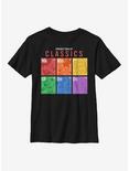 Disney Mickey Mouse Sensational Six Periodic Table Youth T-Shirt, BLACK, hi-res