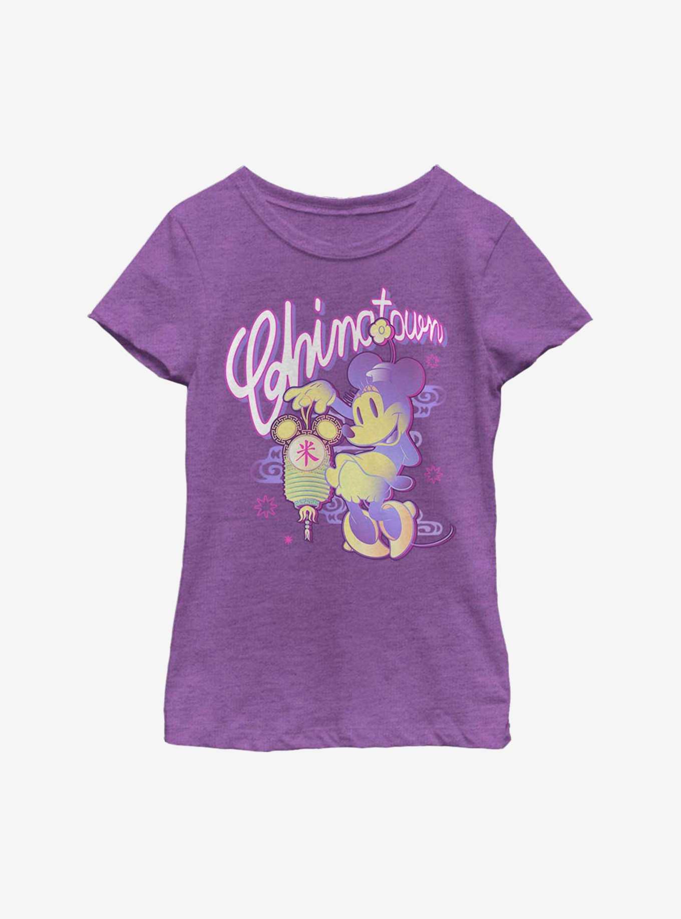 Disney Minnie Mouse Chinatown Minnie Youth Girls T-Shirt, , hi-res