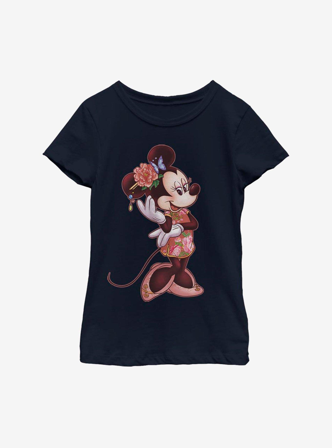 Disney Minnie Mouse Chinatown Fashion Youth Girls T-Shirt, , hi-res