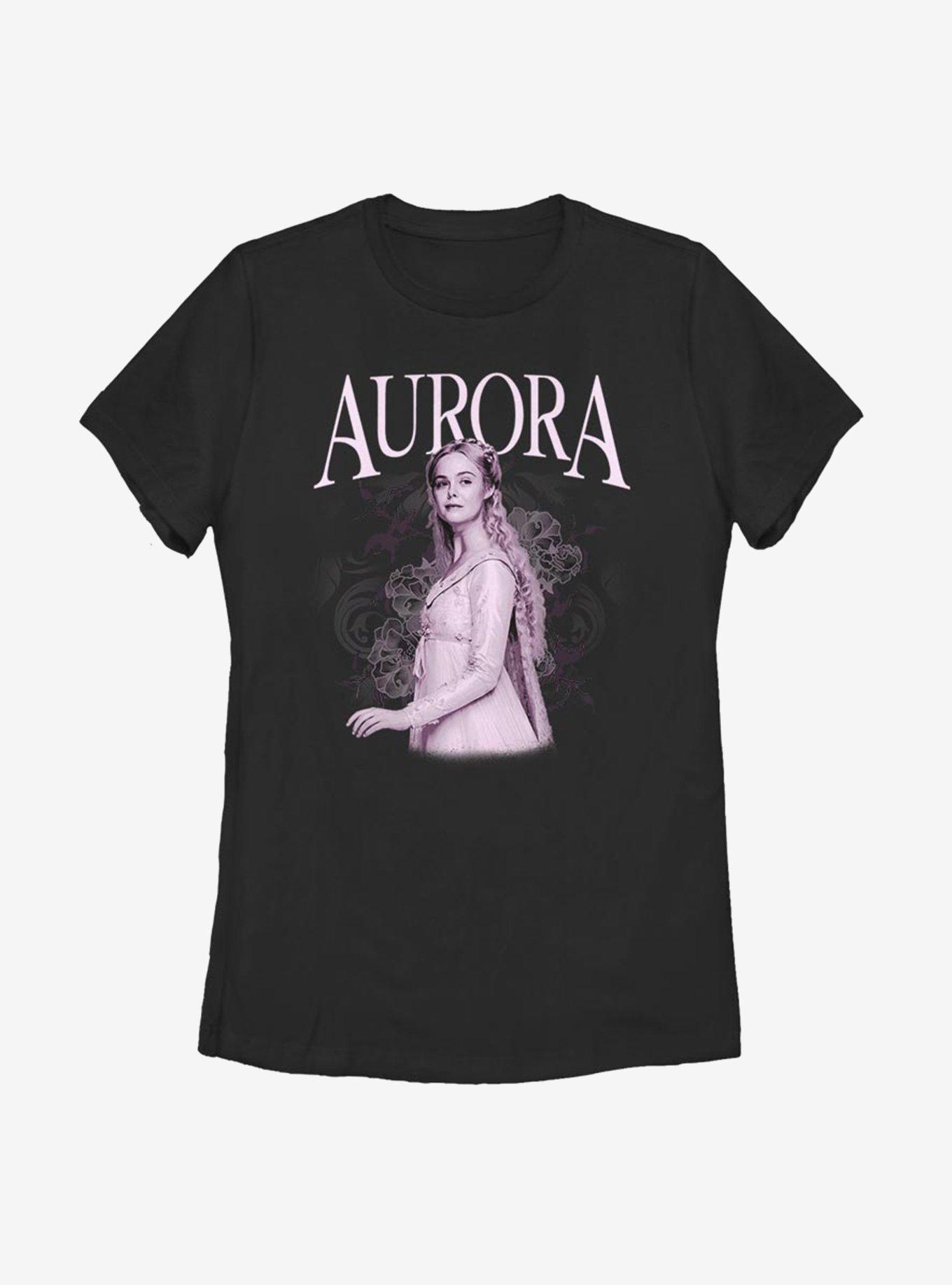 Disney Maleficent: Mistress Of Evil Aurora Womens T-Shirt, BLACK, hi-res