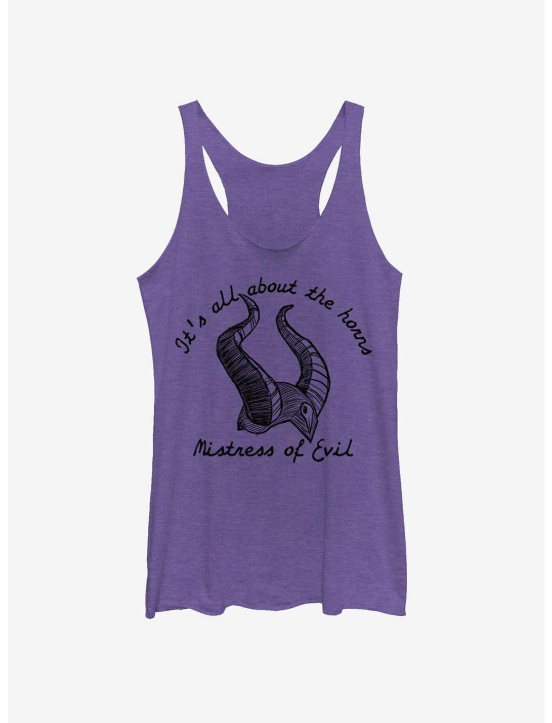 Disney Maleficent: Mistress Of Evil It's All About The Horns Womens Tank Top, , hi-res