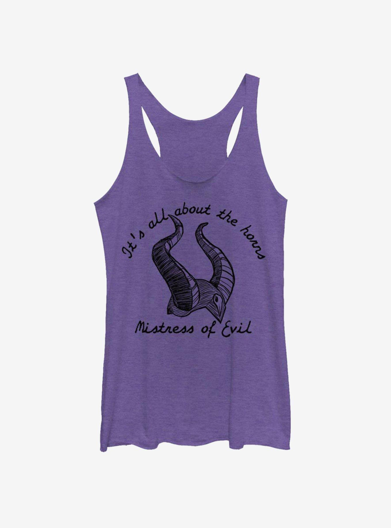 Disney Maleficent: Mistress Of Evil It's All About The Horns Womens Tank Top, , hi-res