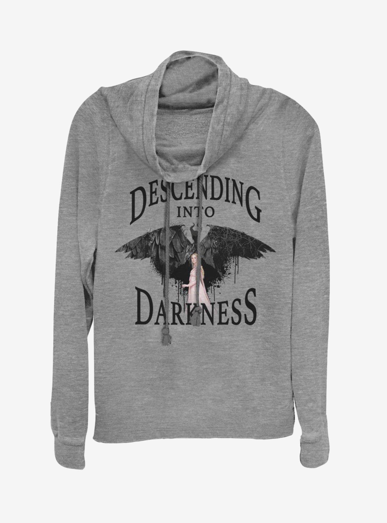 Disney Maleficent: Mistress Of Evil Descending Into Darkness Cowlneck Long-Sleeve Womens Top, , hi-res