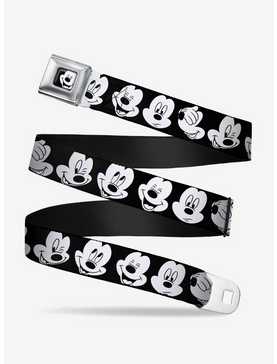 Disney Mickey Mouse Expressions Close Up Youth Seatbelt Belt, , hi-res