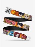 Fairy Tail 5 Chibi Characters Faces Youth Seatbelt Belt, , hi-res