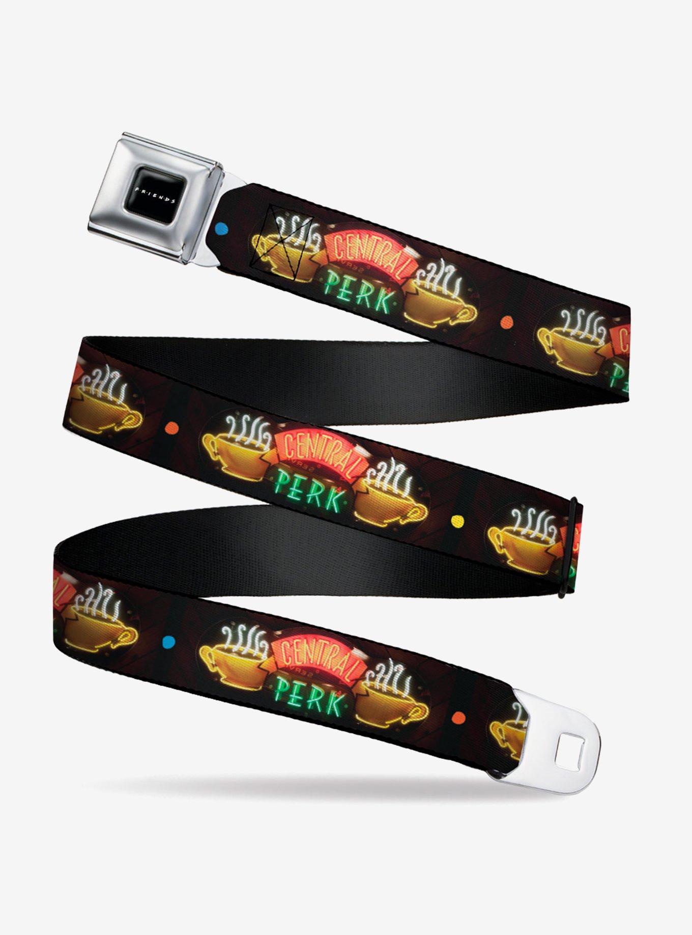 Friends Central Perk Neon Sign Youth Seatbelt Belt, , hi-res