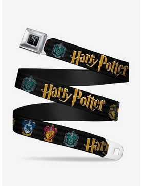 Harry Potter Hufflepuff Ravenclaw Gryffindor Slytherin Youth Seatbelt Belt, , hi-res