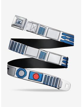 Plus Size Star Wars R2D2 Bounding Parts Youth Seatbelt Belt, , hi-res