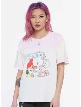 BT21 Pastel Party Girls Athletic T-Shirt, , hi-res