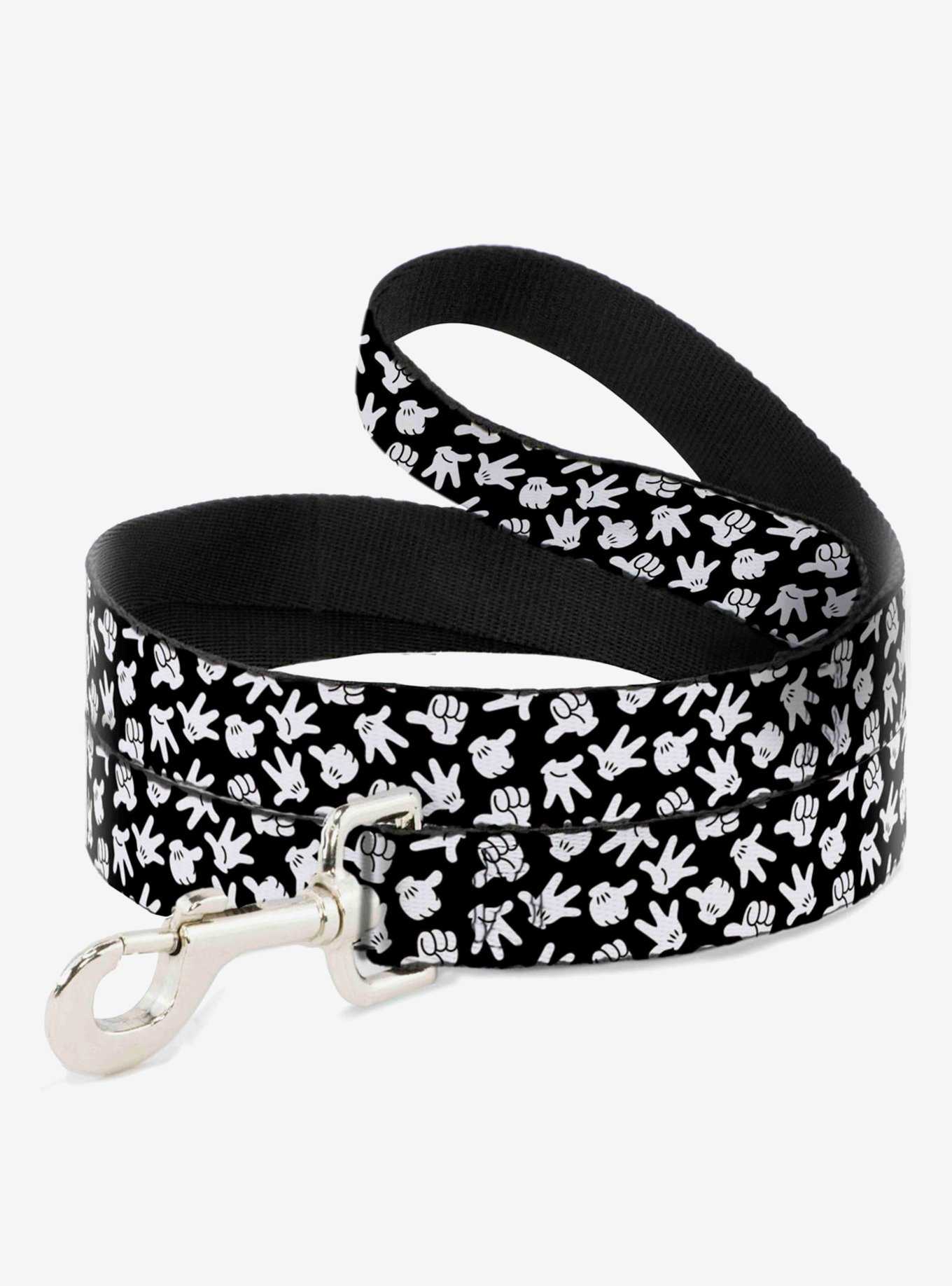 Disney Mickey Mouse Hand Gestures Scattered Dog Leash, , hi-res