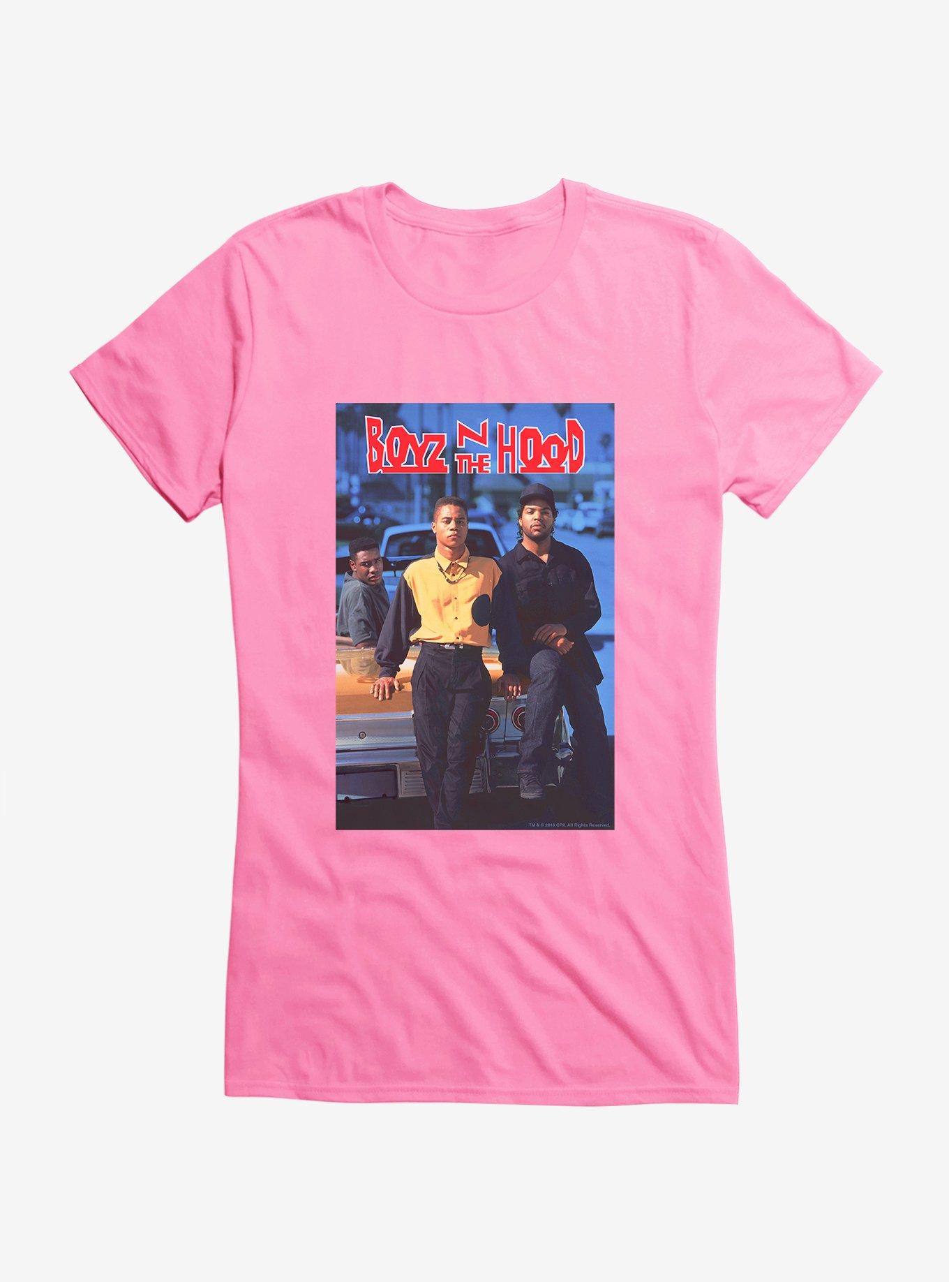 Boyz N The Hood Movie Poster Girls T-Shirt, CHARITY PINK, hi-res