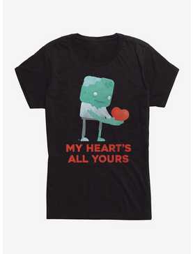 Cube Zombie My Heart's All Yours Girls T-Shirt, , hi-res