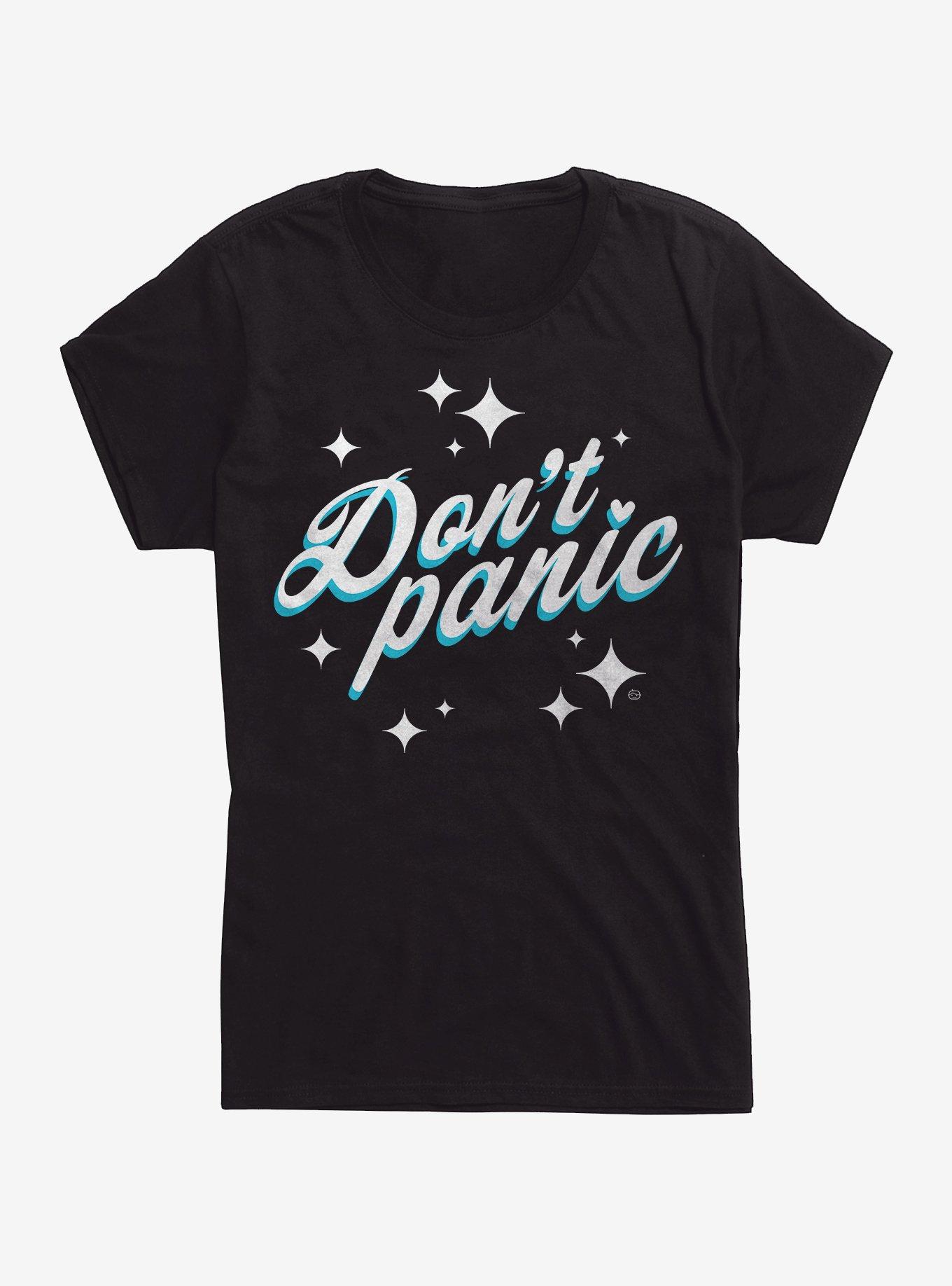 Don't Panic Star Girls T-Shirt, , hi-res