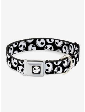 The Nightmare Before Christmas Jack Scattered Expressions Dog Collar Seatbelt Buckle, , hi-res