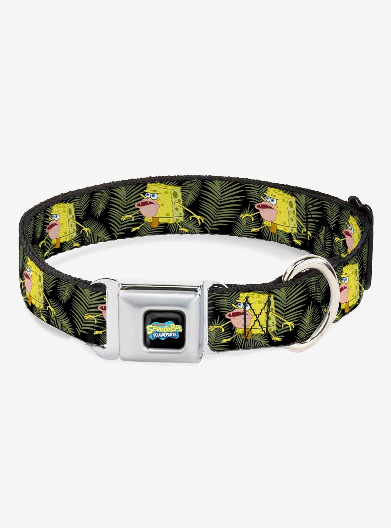 Primitive SpongeBob Pose Dog Collar Seatbelt Buckle, , hi-res