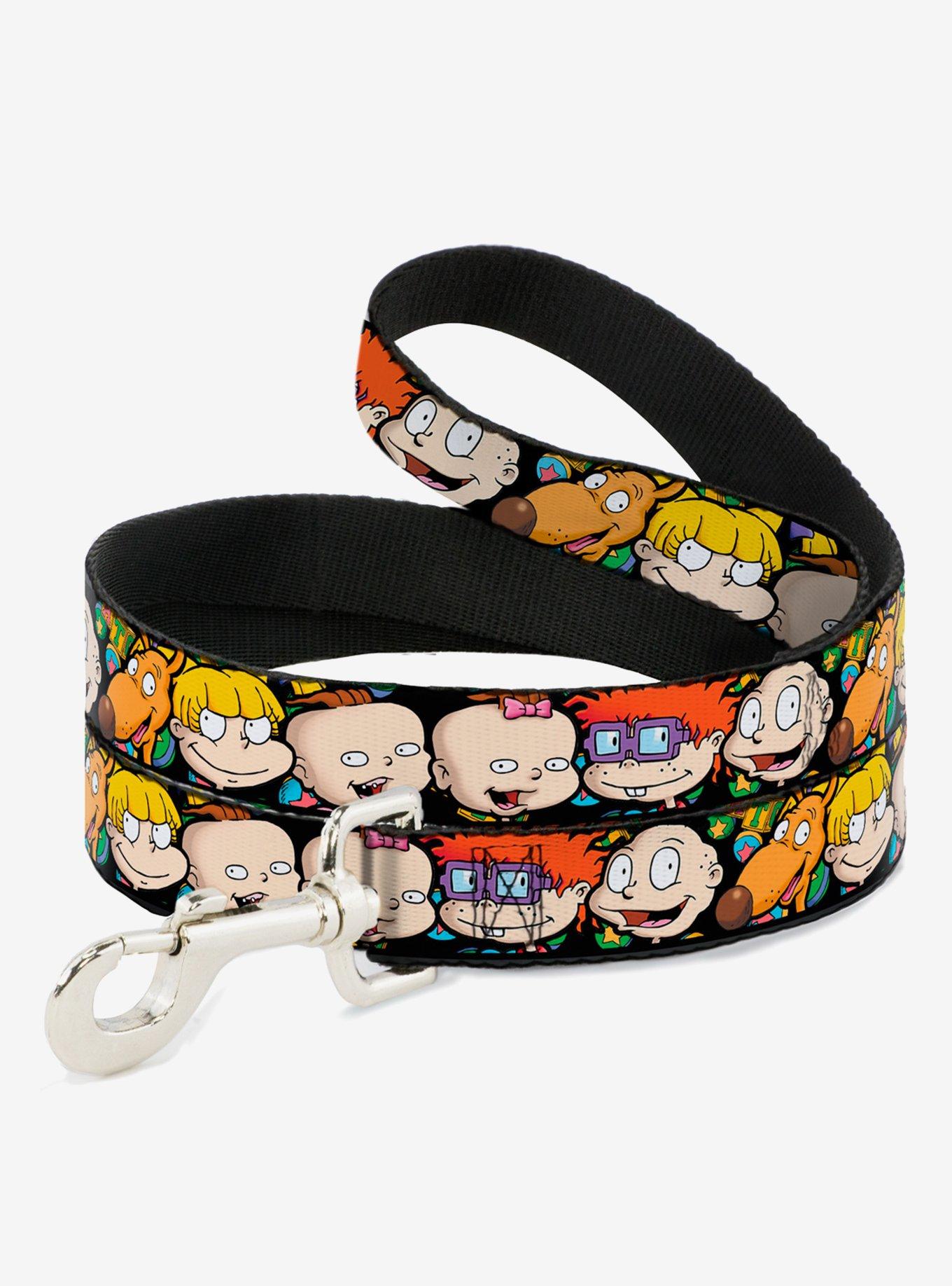 Rugrats Character Faces Close Up Dog Leash