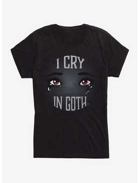 I Cry In Goth Girls T-Shirt, , hi-res