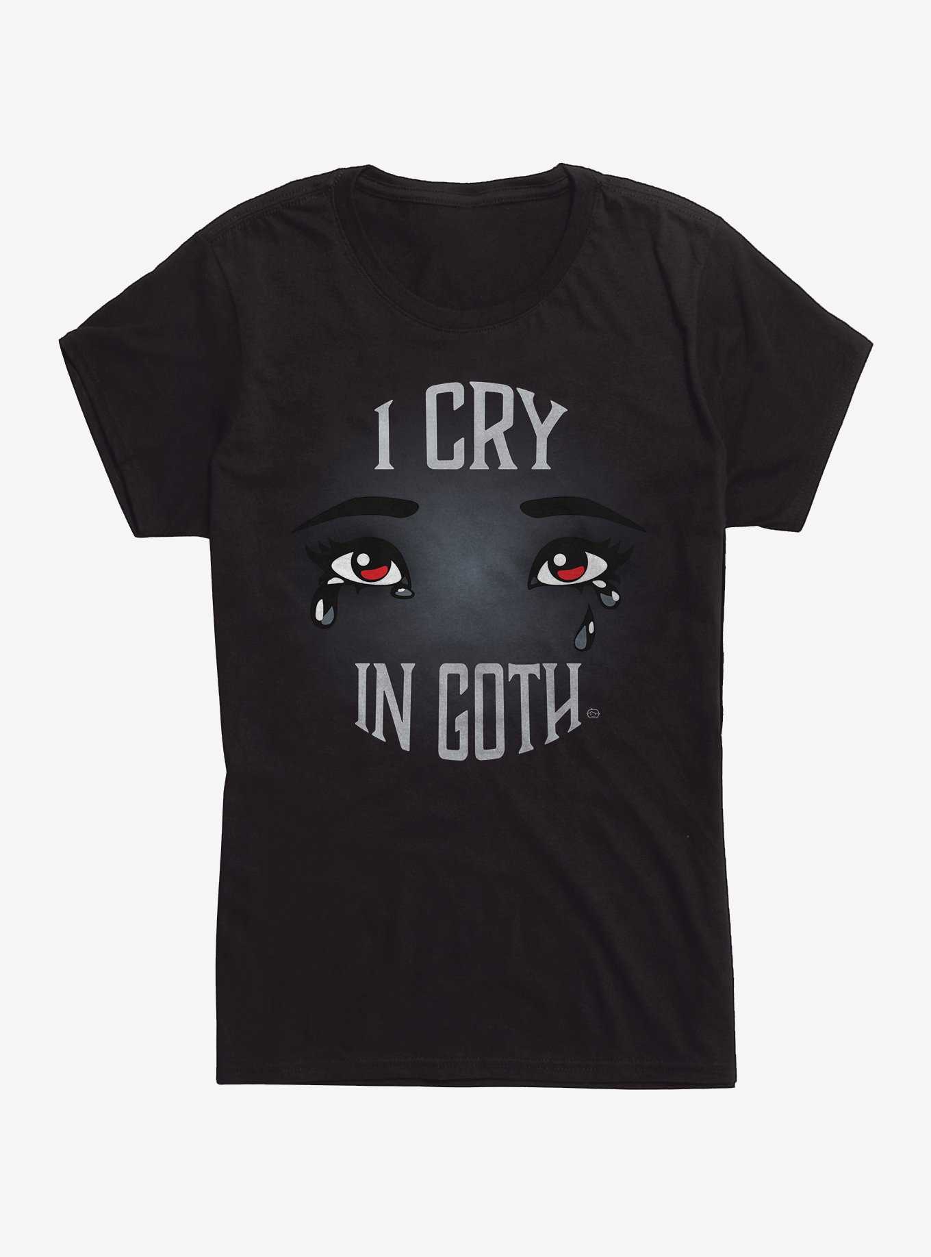 I Cry In Goth Girls T-Shirt, , hi-res