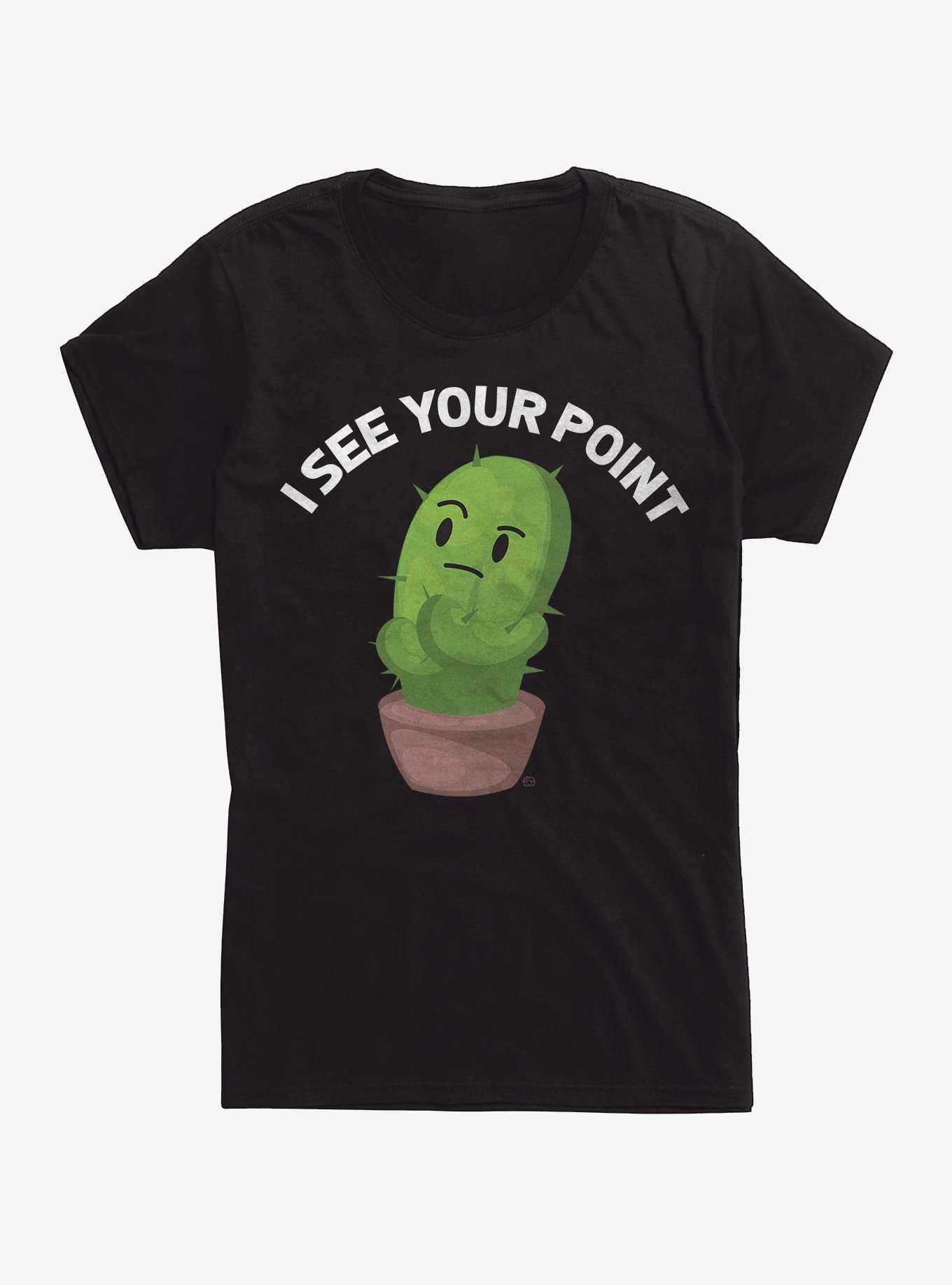 I See Your Point Cactus Girls T-Shirt, , hi-res