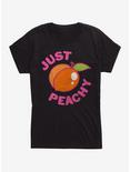 Just Peachy Peach Girls T-Shirt, BLACK, hi-res