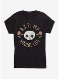 R.I.P. My Social Life Girls T-Shirt, BLACK, hi-res