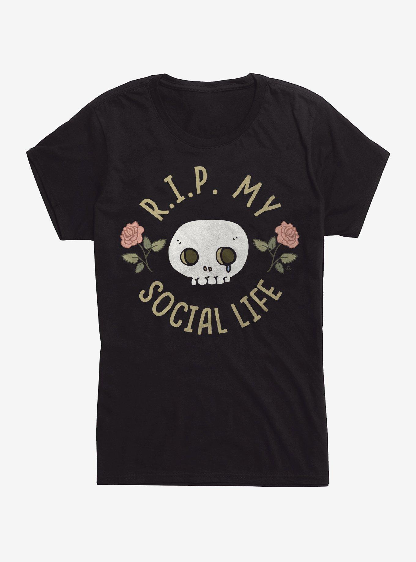 R.I.P. My Social Life Girls T-Shirt, , hi-res