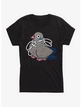 Trash Pigeon Girls T-Shirt, , hi-res