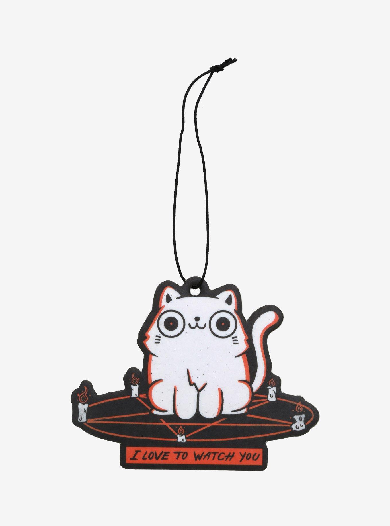 Cat Pentagram Watch You Air Freshener By Tobe Fonseca, , hi-res
