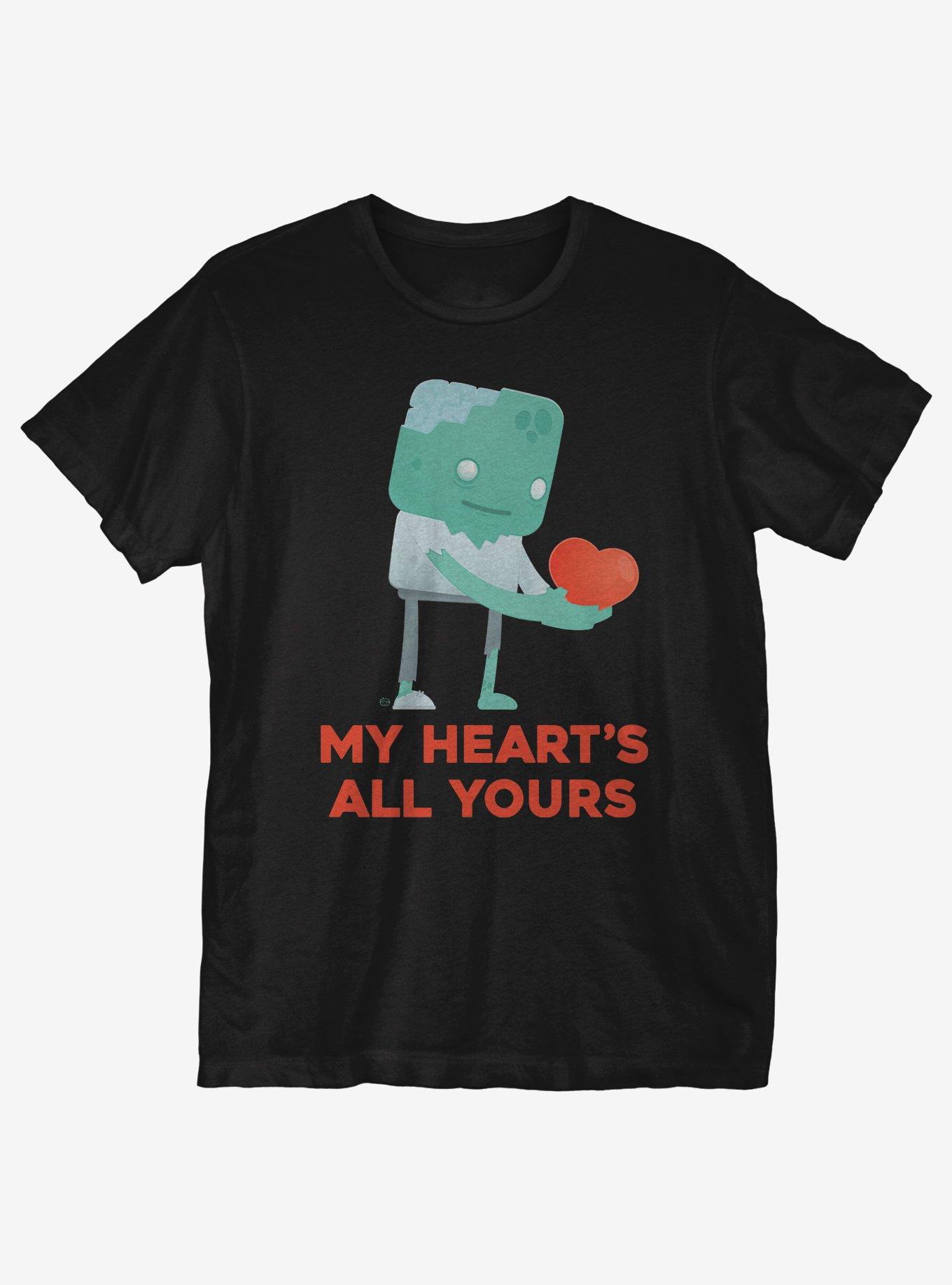 Cube Zombie My Heart's All Yours T-Shirt, , hi-res