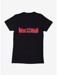 Boyz N The Hood Bold Red Logo Womens T-Shirt, BLACK, hi-res
