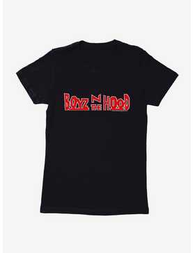 Boyz N The Hood Bold Red Logo Womens T-Shirt, , hi-res
