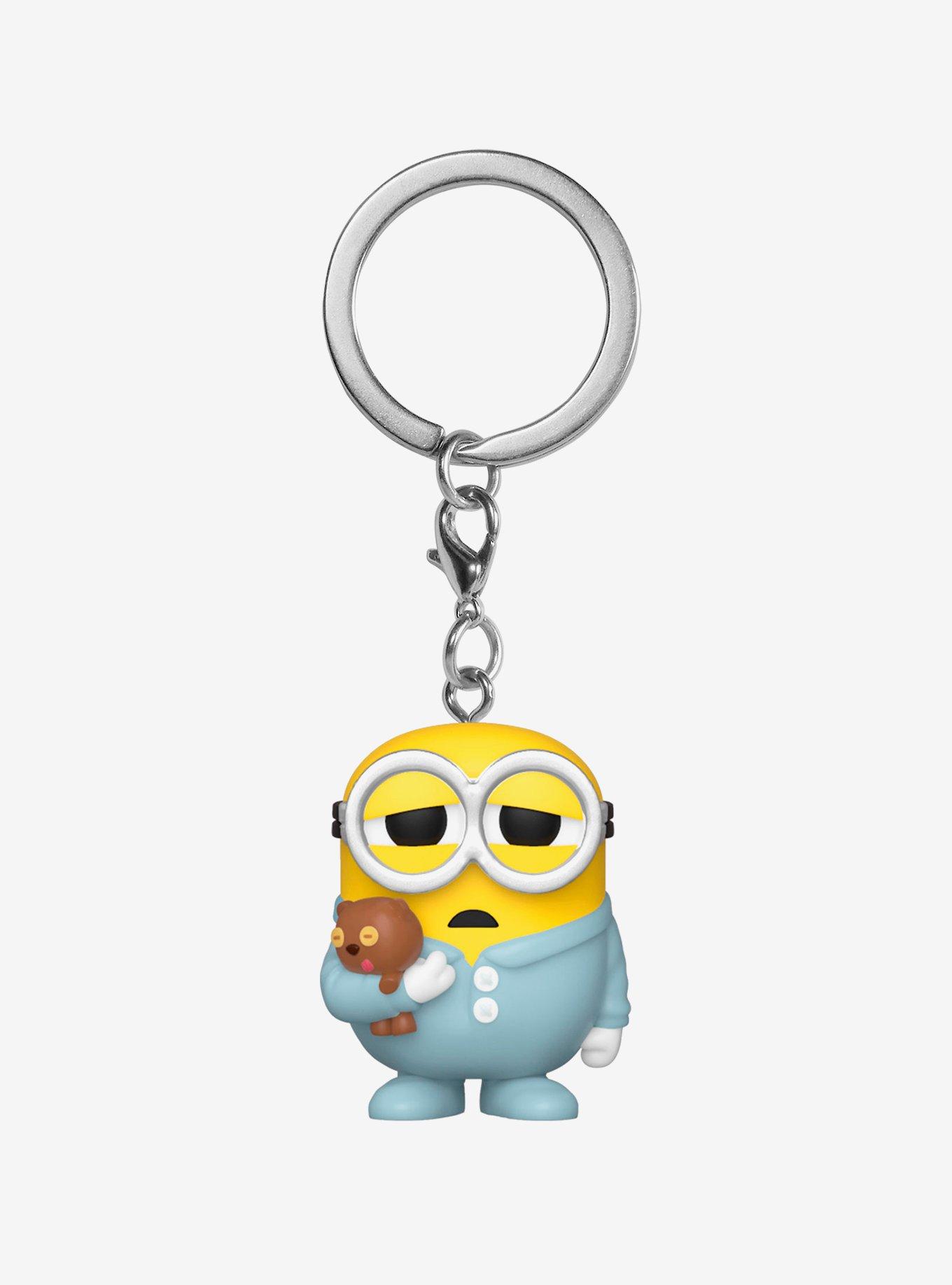 Cute Keychain, kids Keychain, Minions, Funny Keychain, Funky Keychain,  Quirky Keychain