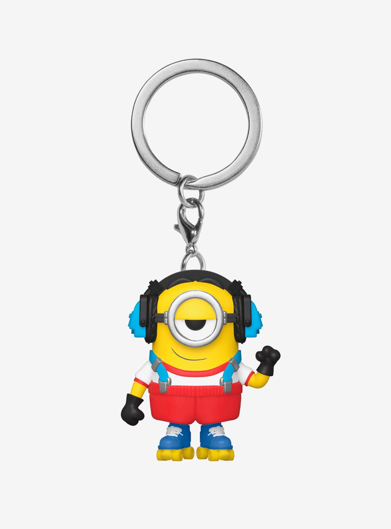 Funko Pocket Pop! Minions: The Rise of Gru Roller Skating Stuart Vinyl Key Chain, , hi-res