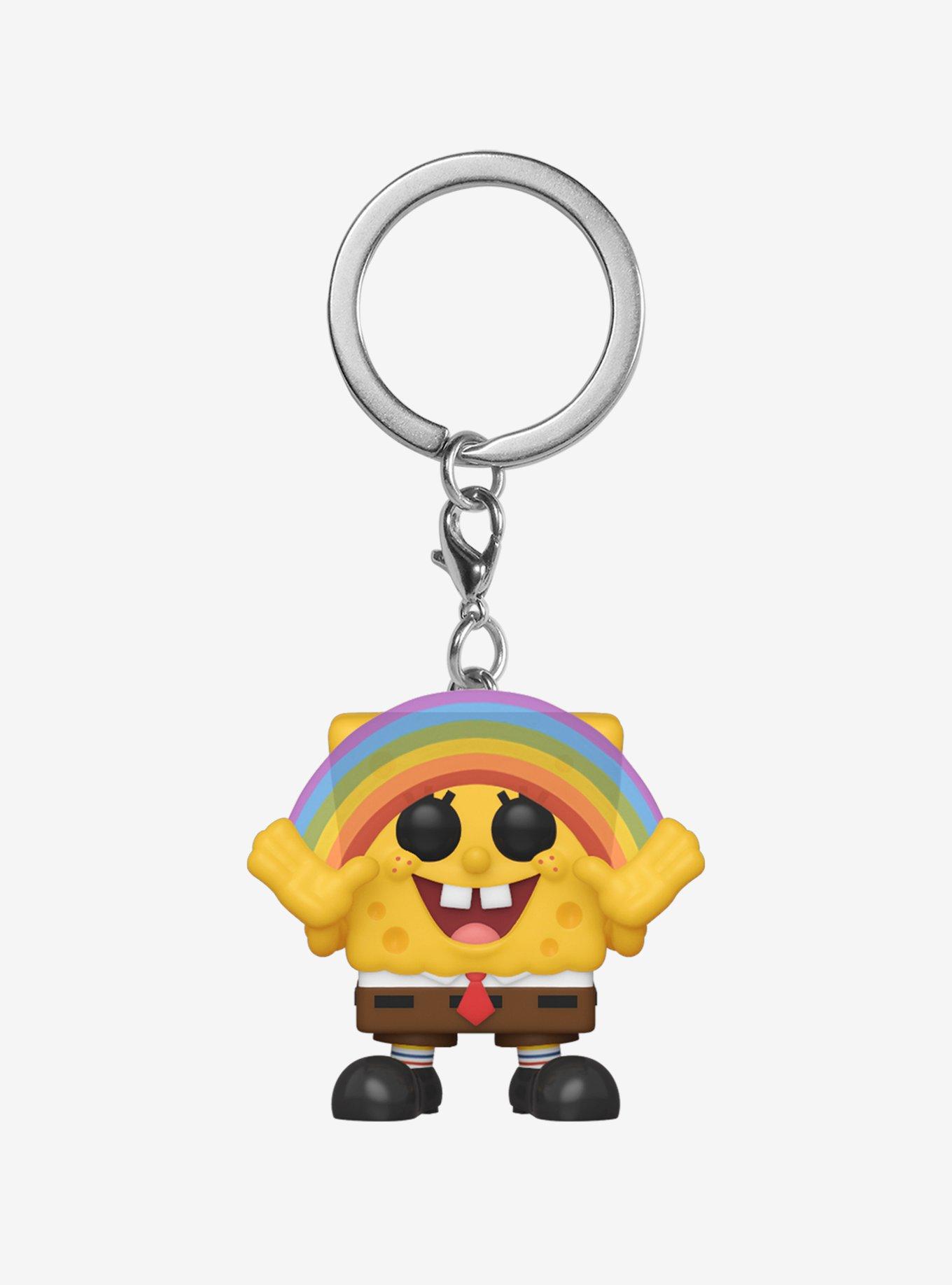 Funko Pocket Pop! SpongeBob SquarePants Vinyl Key Chain Hot Topic Exclusive, , hi-res