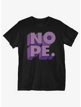 Nope Letters T-Shirt, , hi-res
