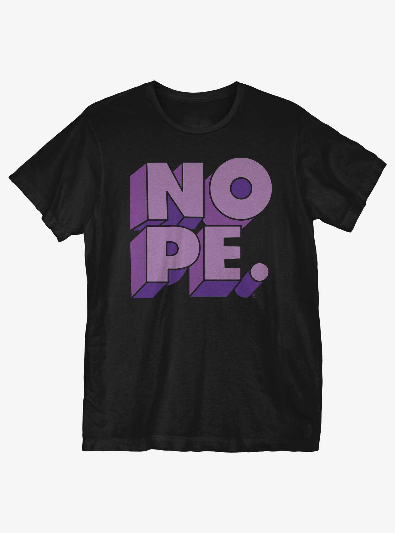 Nope Letters T-Shirt, , hi-res