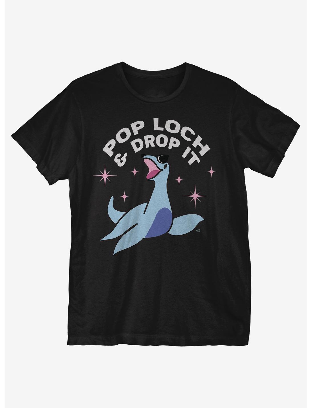 Pop Loch And Drop It T-Shirt, BLACK, hi-res