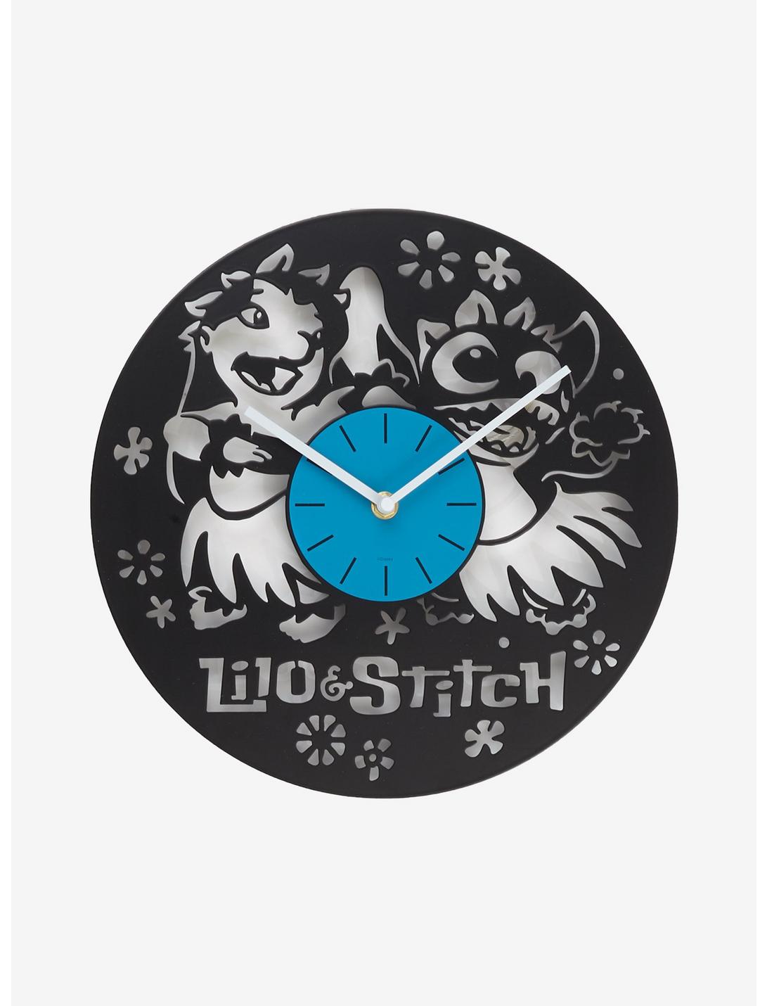 Disney Lilo & Stitch Metal Cutout Clock, , hi-res