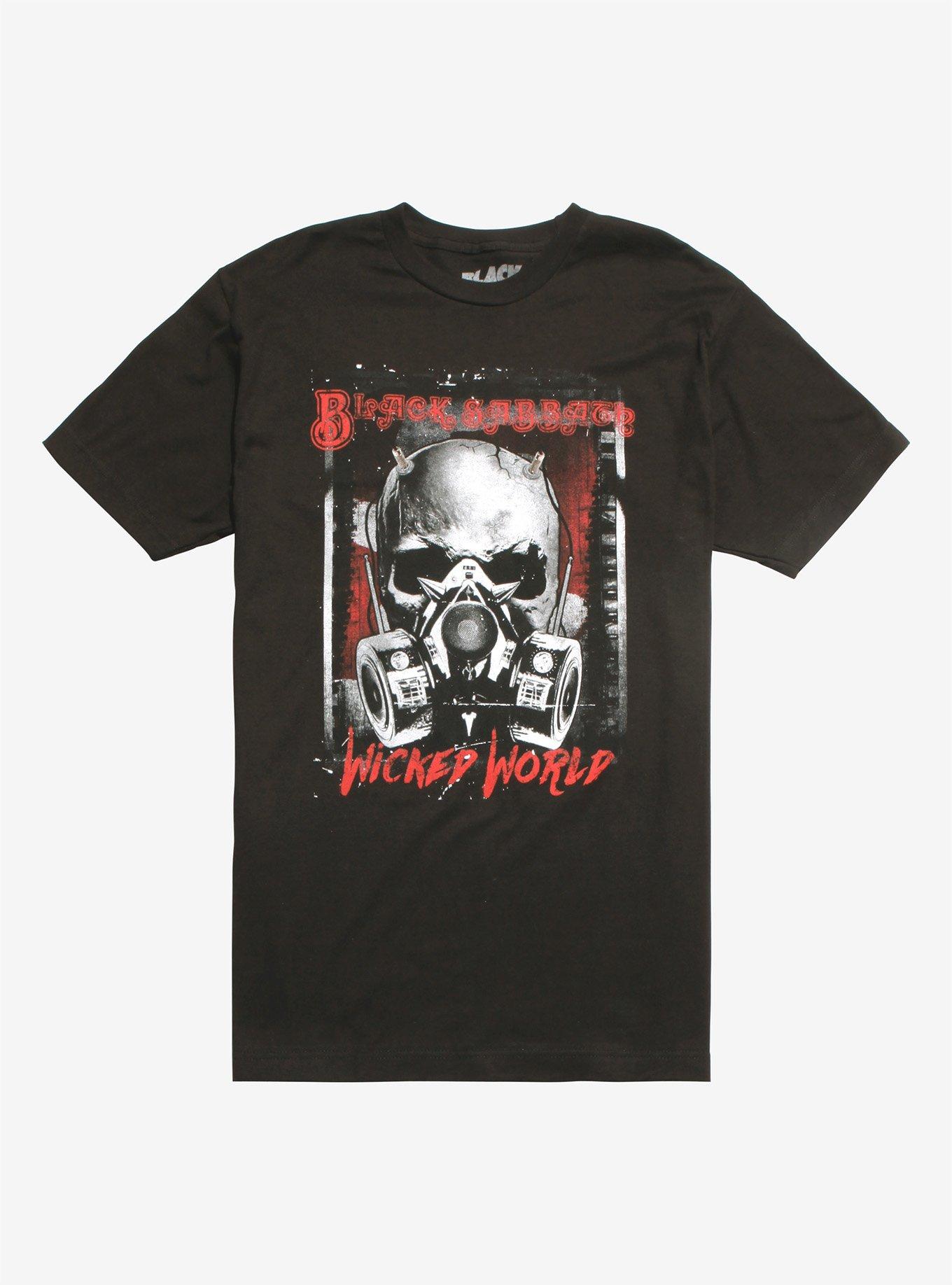black sabbath t shirt hot topic