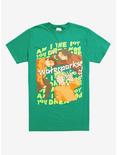 Waterparks Dream Boy Anime T-Shirt, GREEN, hi-res