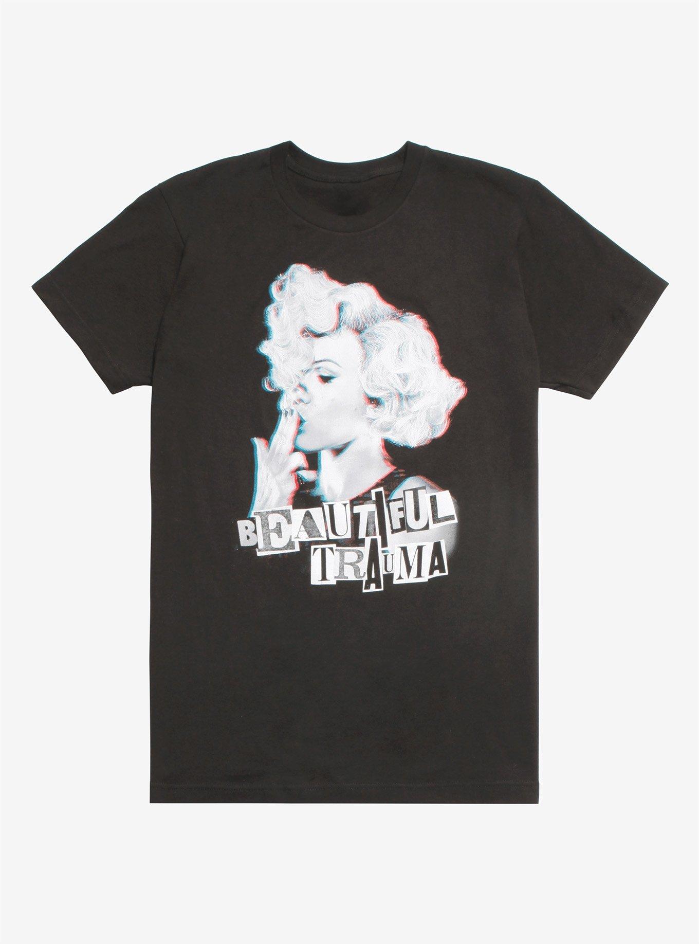 P!nk Beautiful Trauma T-Shirt, BLACK, hi-res