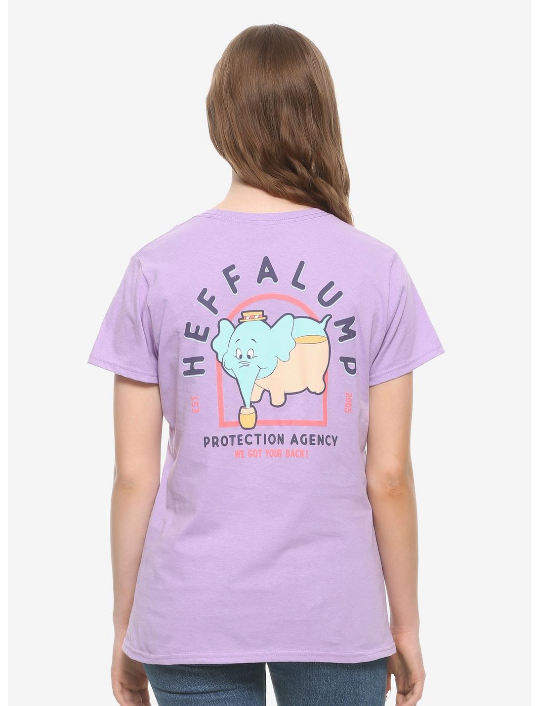 Disney Winnie the Pooh Heffalump Protection Agency Women's T-Shirt - BoxLunch Exclusive, BLUE, hi-res