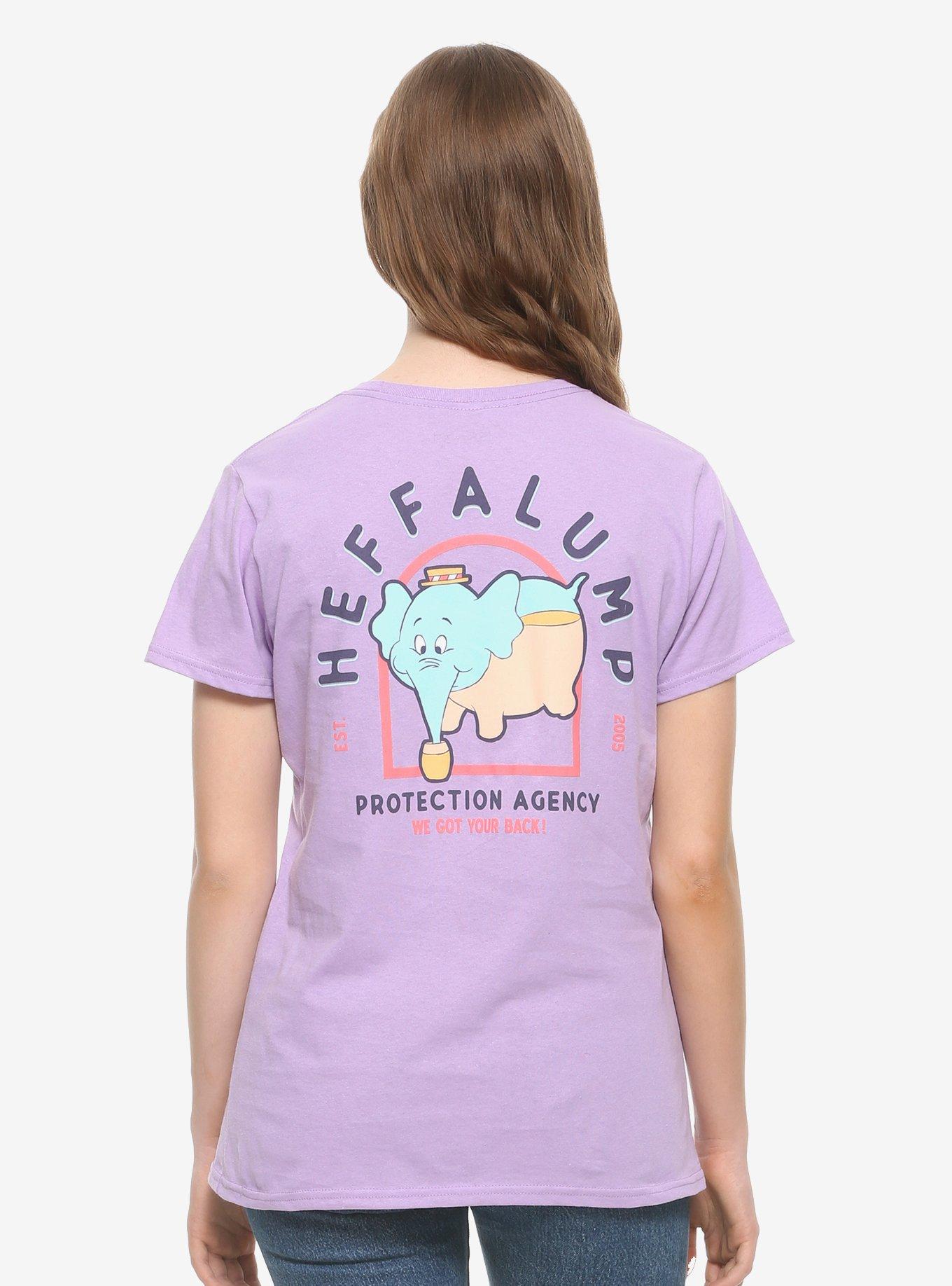 Disney Winnie the Pooh Heffalump Protection Agency Women's T-Shirt - BoxLunch Exclusive, BLUE, hi-res