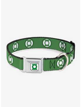 DC Comics Green Lantern Logo Dog Collar Seatbelt Buckle, , hi-res