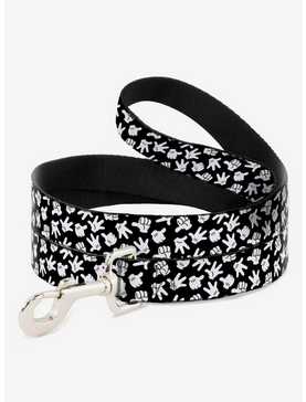 Disney Mickey Mouse Hand Gestures Scattered Dog Leash, , hi-res