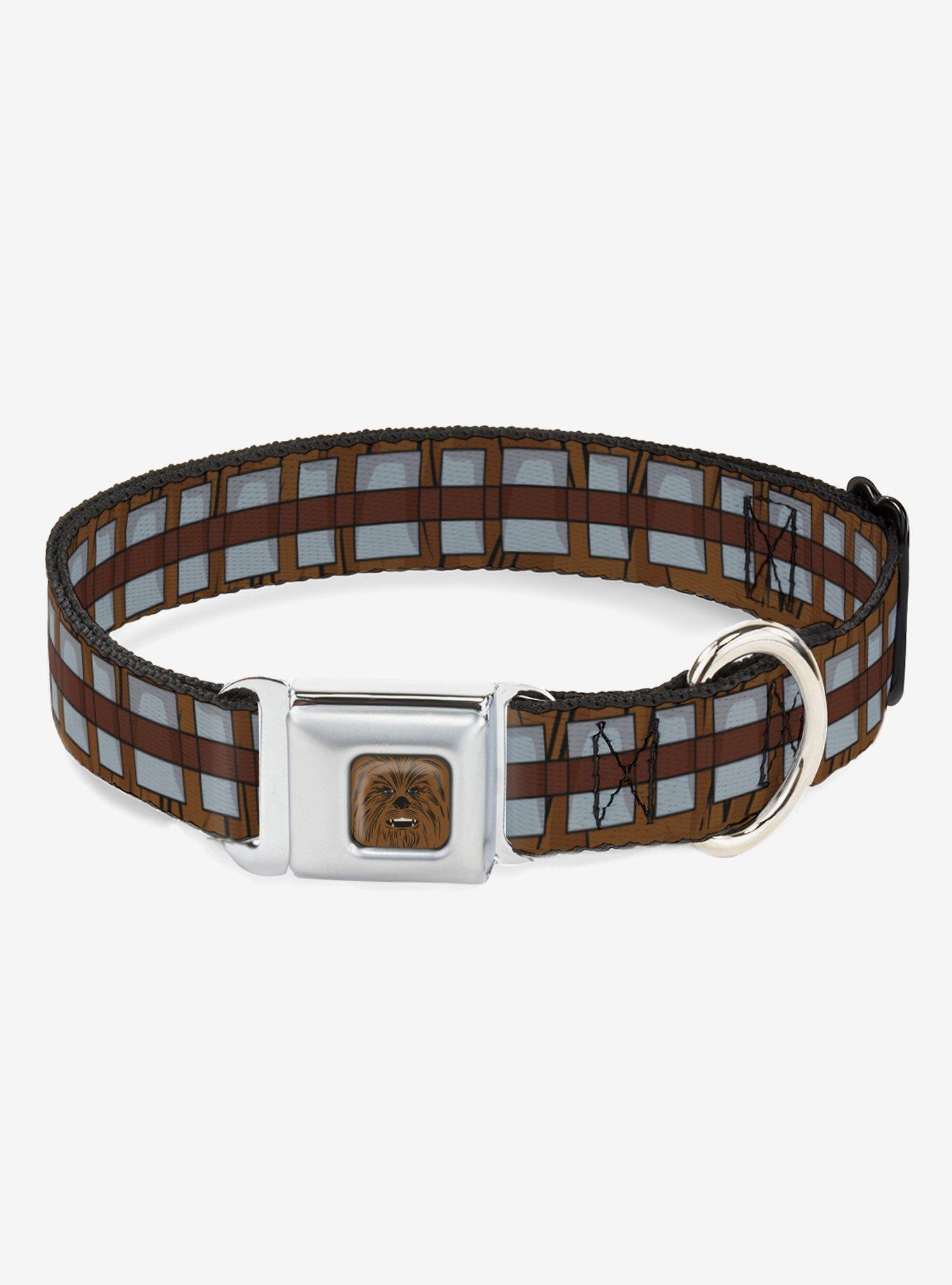 Star Wars Chewbacca Bandolier Bounding Dog Collar Seatbelt Buckle, , hi-res