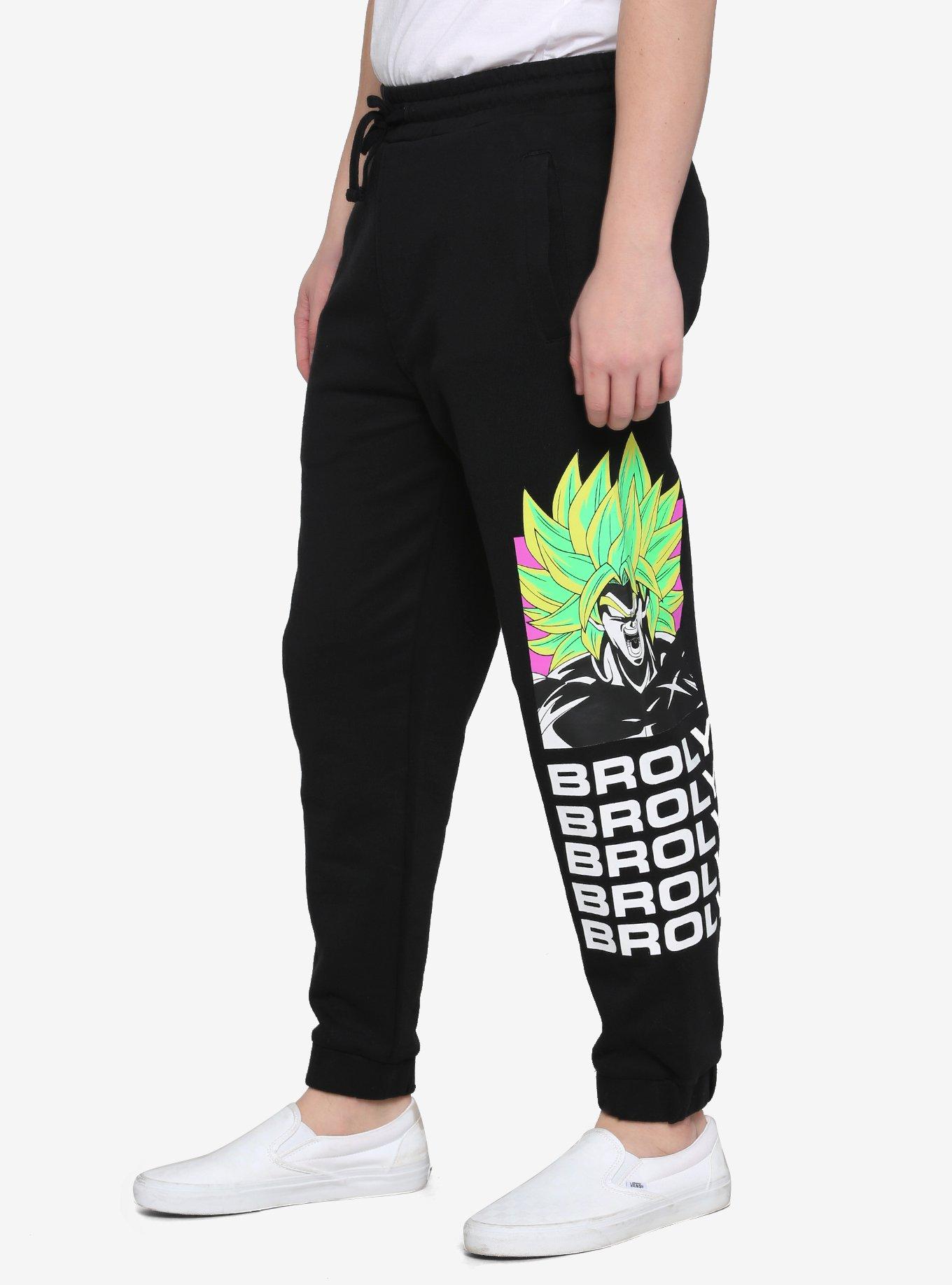 Dragon Ball Super: Broly Full Power Sweatpants, BLACK, hi-res