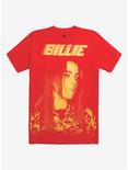 Billie Eilish Orange Portrait T-Shirt, RED, hi-res